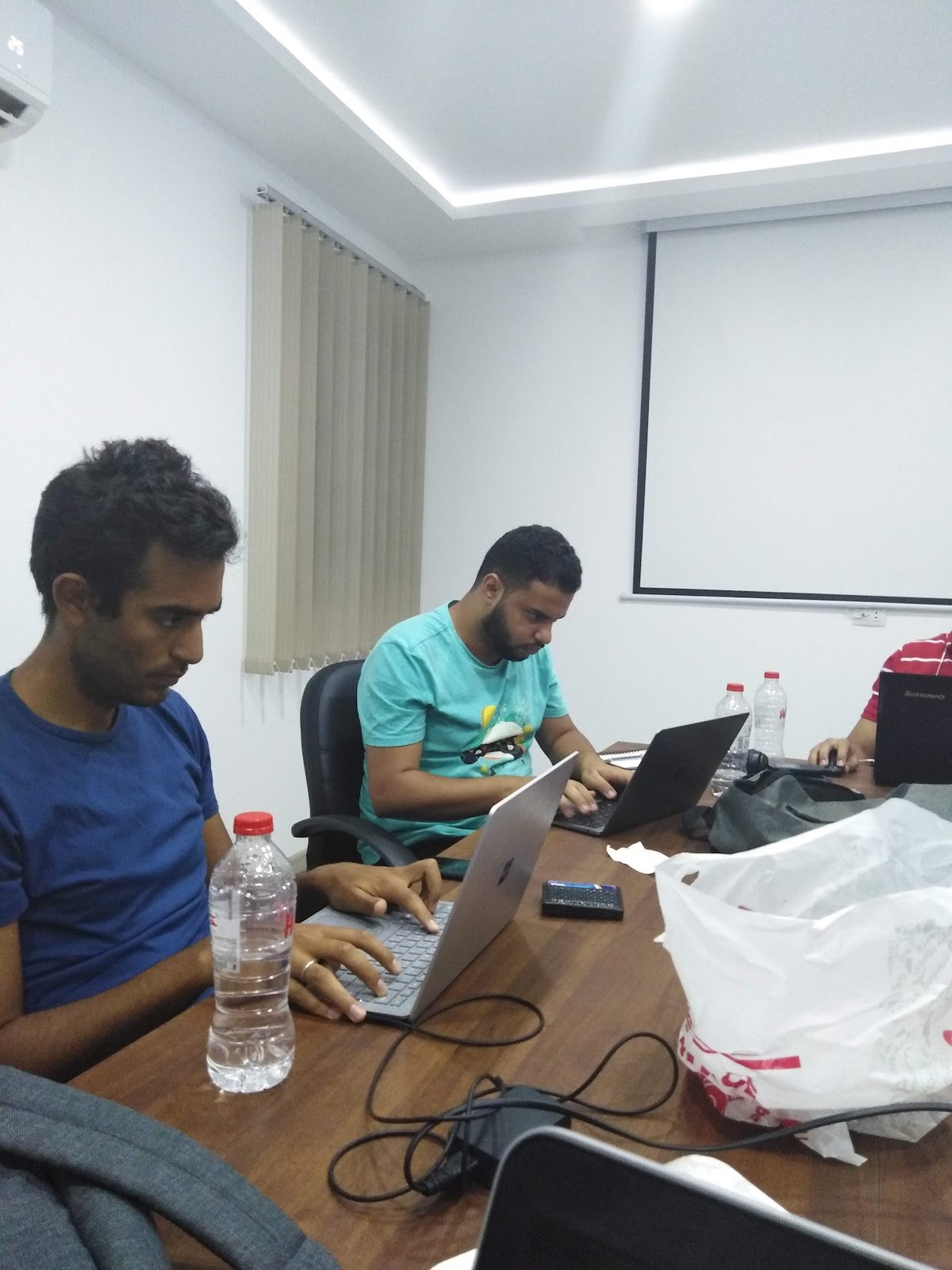 Statsbomb engineering team collaborating on live data collection system